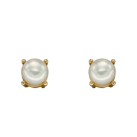 Birthstone Stud Earrings in 9ct Gold