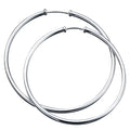 Traditional Plain Hoop Earrings