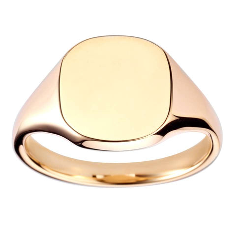 Signature Cushion Signet Ring