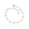 Silver Fresh Water pearl Bracelet