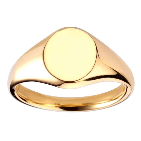 Signature Oval Signet Ring
