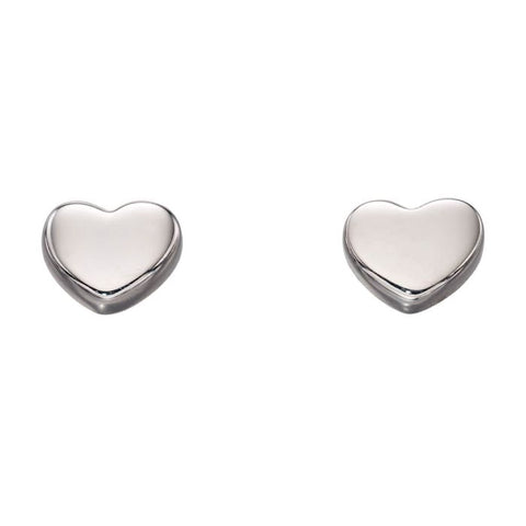 Small Heart Earrings in 9ct Gold