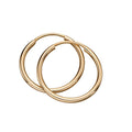 Sleeper Hoop Earrings in 9ct Gold