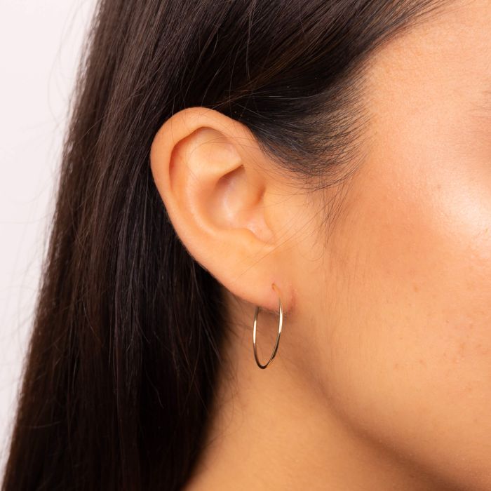 Hoop Earrings in 9ct Gold