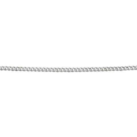 0.6mm Curb Chain 46cm in 9ct Gold
