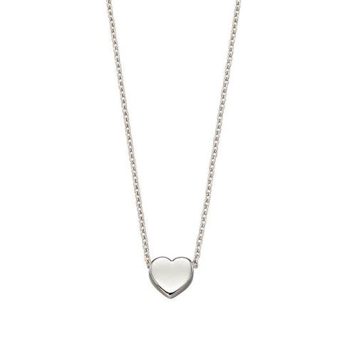 Small Heart Necklace in 9ct Gold