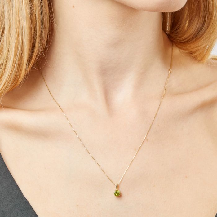 Birthstone Pendant in 9ct Gold