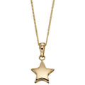 Small Star Pendant in 9ct Gold