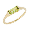Elongated Semi-Precious Ring in 9ct Gold