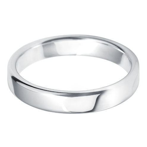 Signature 4mm Court Shape Wedding Band