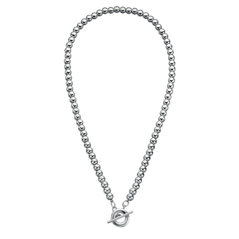 Multi Bead T-Bar Necklace
